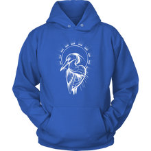 Helios Heron - Hoodie - White Design