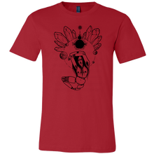 Fractal Orbit - T-Shirt - Black Design