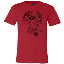 The Glutton - T-Shirt - Black Design