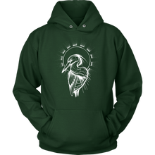 Helios Heron - Hoodie - White Design