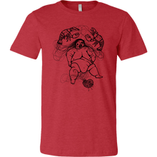 The Glutton - T-Shirt - Black Design