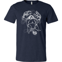 The Glutton - T-Shirt - White Design