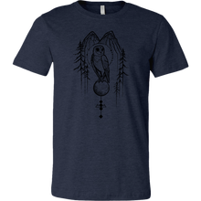 Mountain Owl - T-Shirt - Black Design
