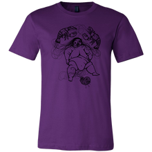 The Glutton - T-Shirt - Black Design
