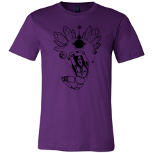 Fractal Orbit - T-Shirt - Black Design