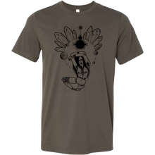 Fractal Orbit - T-Shirt - Black Design