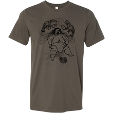 The Glutton - T-Shirt - Black Design