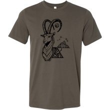 Aries Ibex - T-Shirt - Black Design