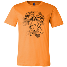 The Glutton - T-Shirt - Black Design