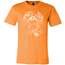 The Glutton - T-Shirt - White Design