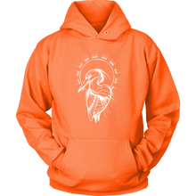Helios Heron - Hoodie - White Design