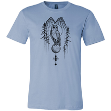 Mountain Owl - T-Shirt - Black Design