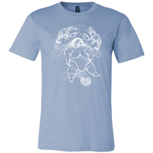 The Glutton - T-Shirt - White Design