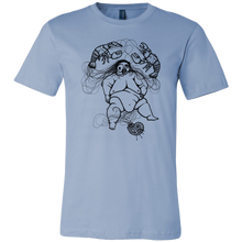 The Glutton - T-Shirt - Black Design