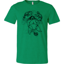 The Glutton - T-Shirt - Black Design