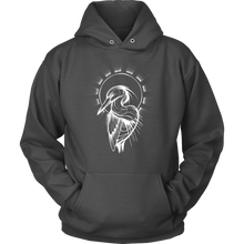 Helios Heron - Hoodie - White Design