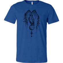 Mountain Owl - T-Shirt - Black Design