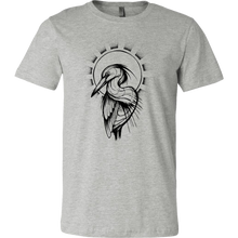 Helios Heron - T-Shirt - Black Design