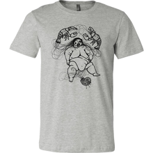 The Glutton - T-Shirt - Black Design