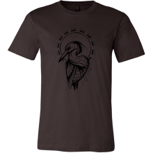 Helios Heron - T-Shirt - Black Design