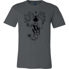 Fractal Orbit - T-Shirt - Black Design
