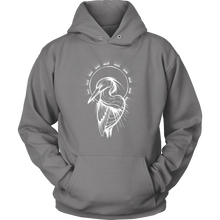 Helios Heron - Hoodie - White Design