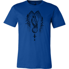 Mountain Owl - T-Shirt - Black Design