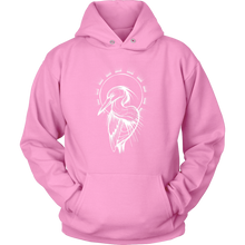 Helios Heron - Hoodie - White Design