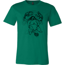 The Glutton - T-Shirt - Black Design